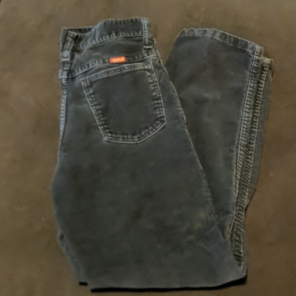RUSTLER BLACK JEANS DRESSY PANTS SIZE 12 REGULAR